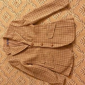 Polo RL Multi Plaid wool/cashmere/mohair Blazer